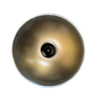 Handpan haut de gamme en acier inoxydable, tonalité D Kurd, 10 notes, instrument handpan 432hz 440hz