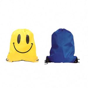 High Quality Custom Logo Nylon Drawstring Bag Waterproof Travel Sport Gym Bag 210d 600d Polyester Drawstring <b>Backpack</b> Bags - Product Image 5