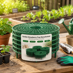 <b>Garden</b> Strawberry Tray Plant Support Stand for Home and <b>Garden</b> Use HDPE Material Simple Style - Product Image 3