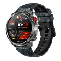 Reloj Inteligente HT45 con Batería de 1100 mAh, Linterna, Monitor de Actividad Física, Llamadas por Bluetooth, Funciones de Oxígeno en Sangre, Resistente al Agua, Reloj Inteligente Android