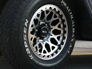 고급 오프로드 ATV & UTV 허브 알루미늄 합금 비드락 림 6x139.7 <span class=keywords><strong>17</strong></span>인치 딥 컨케이브 휠 림 블랙 - Product Image 4