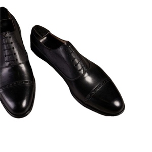 Zapatos Brogue Italianos Hechos a Mano para Hombre, con Cordones, Estilo Británico Formal de Negocios, con Punta, de Cuero Genuino, Antideslizantes y Ligeros para Boda - Product Image 1