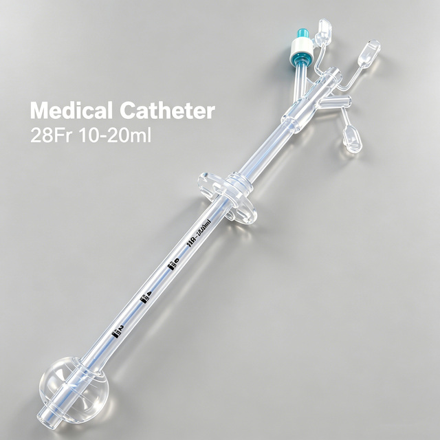 Soft Silicone Gastrostomy Tube Sterile Radiopaque 12-32Fr Sizes for Clinical Nutrition Support