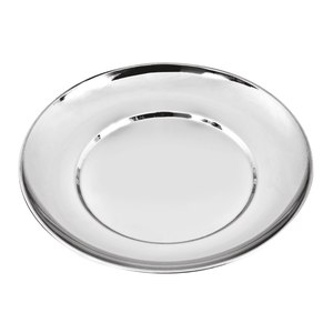 Vassoio Decorativo in Acciaio 18 cm VALET DISH Senza Scatola - Product Image 1