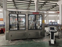 Machine à eau et à thé automatique à moteur pour bouteilles en plastique, haute précision, haute productivité, emballage de boissons