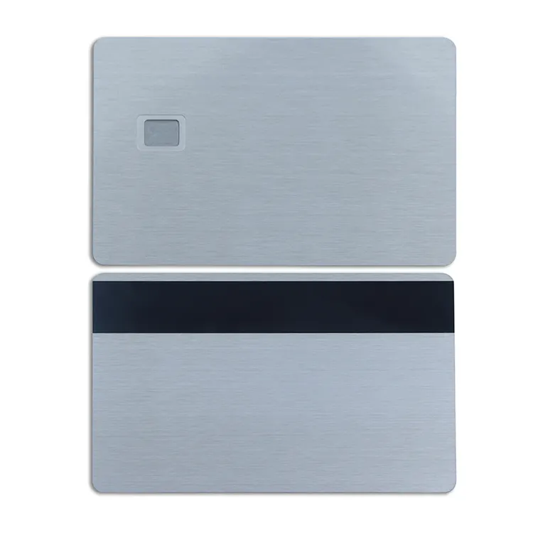 بطاقة ائتمان nfc رقاقة معدنية من الفولاذ المقاوم للصدأ طباعة بطاقة الأعمال بطاقة ائتمان معدنية فارغة