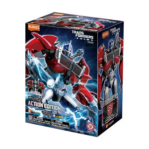 BLOKEES Transformers Action Edition 06 Prime Figura de Acción, Kit de Modelo, Juguetes de Diseño, Cajas Sorpresa - Product Image 6
