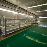 Offre Spéciale Plateforme de Travail Suspendue ZLP630 en Acier Galvanisé, Nacelle de Travail Aérienne pour la Construction, Capacité de Charge 630 kg pour le Bâtiment