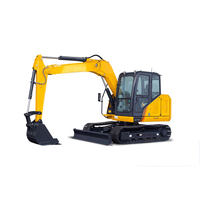Pengiriman Gratis Excavator Crawler 9075F 7 Ton dengan Komponen Inti Bantalan, Momen Beban Tinggi, Garansi 1 Tahun, Kualitas Tinggi, Laris Manis