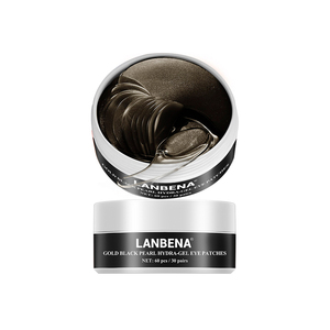 LANBENA negro hidrogel de la máscara de ojo nutrir con brillo oro envío gratuito - Product Image 5
