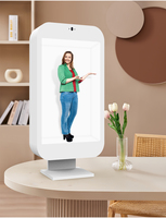 Портативный 21,5-32-дюймовый 3D голографический дисплей Holobox для коммерческой рекламы с прозрачным экраном