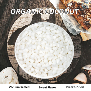 มะพร้าวอบแห้งแบบฟรีซดราย ขนาด 5 มม. ไม่มีน้ำตาล คุณภาพ 5A บรรจุภัณฑ์แบบแพ็คใหญ่ อาหารนกแก้ว วัตถุดิบชาผลไม้/ขนม/เบเกอรี่ - Product Image 2