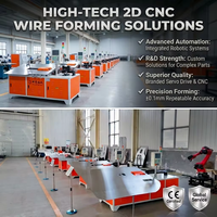 Máquina Automática CNC de Doblado de Alambre de Importación Directa de Fábrica para Marcos de Asientos de Coche 2D y Piezas de Bicicleta, Ideal para Supermercados y Tiendas