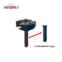 Miaorui 6.35*31.75 * 47L *(2 + 2)T menuiserie alésage forets or rainurage fraise carbure CNC routeur mèches bois rabot outils