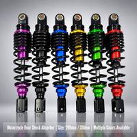 Nuevo Amortiguador Hidráulico Trasero Integrado para Motocicleta Eléctrica, de Acero Inoxidable Endurecido, Ajustable, Rojo/Azul/Negro