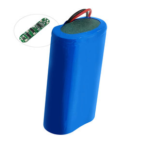 锂离子18650 2S1P 8.88wh锂离子电池组7.4v 1200毫安时用于发光二极管灯 - Product Image 1