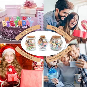 Viên nang thư tin nhắn trong một chai 2025 valentinses món quà ngày cho bạn gái bạn trai sinh nhật kỷ niệm ngày Valentine - Product Image 3