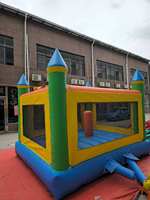 Château gonflable commercial en PVC pour enfants, idéal pour les fêtes et la location