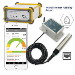 IOT เครื่องวัดความขุ่นของน้ำแบบออนไลน์สำหรับอุตสาหกรรมไร้สายเครื่องวิเคราะห์สัญญาณเซ็นเซอร์วัดความขุ่นแบบดิจิตอล - Product Image 2