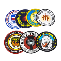 Patchs brodés en chenille écologiques de haute qualité, personnalisables, colorés, à coudre, badges logo personnalisés, forme de fleur pour chapeau de football