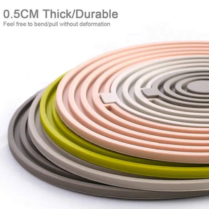 3 in 1 tovagliette rotonde Hot pad presine calde <span class=keywords><strong>poggia</strong></span> cucchiaio 3 in 1 tappetino in Silicone - Product Image 4
