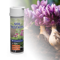Kit d'analyse précise du sol LYZ pour les plantes de jardin et de pelouse, bandelettes de test du sol 4-en-1, pH, fabriqué dans le Jilin