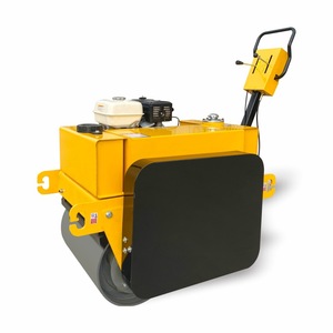 Rodillo Compactador Pequeño de Doble Tambor con Motor Diésel de 550 Kg, Diseño Compacto para la Compactación de Asfalto - Product Image 3