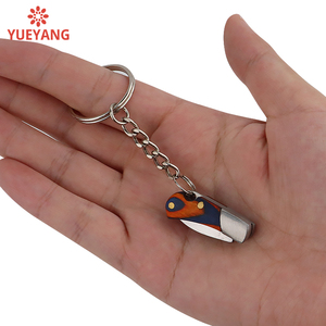 Yueyang ngoài trời cắm trại chiến thuật Mini Pocket gấp dao 3Cr13 lưỡi gỗ xử lý cắm trại săn bắn ngoài trời Survival EDC Công cụ - Product Image 5