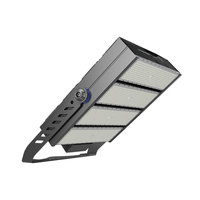 ZGSM aéroport haut mât lumière 1200w led projecteur terrain de football stade lumière