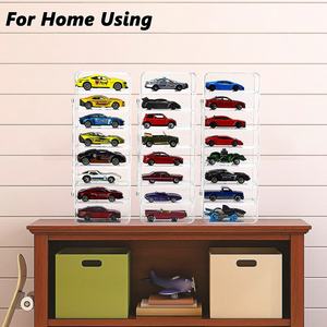 24 Toy <strong>Cars</strong> Display Case Compatible with Hot Wheels <strong>Matchbox</strong> <strong>Cars</strong> Clear Acrylic Display Case for Hot Wheels - Product Image 5