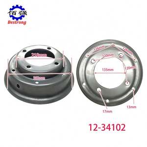 Llanta de acero <span class=keywords><strong>para</strong></span> Changzhou Dongfeng DF12 DF121 DF15 DF151 Walking Behind Tractor Parts 34102/34103/34102/34103 - Product Image 5