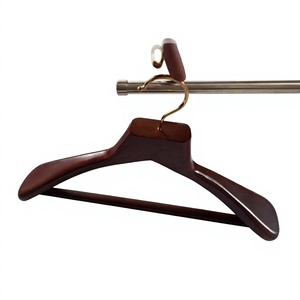Amazing Design Best Selling Eco-Friendly Wooden Hangers Bags Clothing Customised Single Tier Modern Stylish Bathroom <b>Hooks</b> <b>Rails</b> - Product Image 1