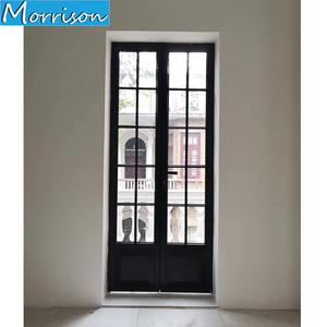 Newest design top quality glass door philippines prices wrought iron and glass door - Product Image 5