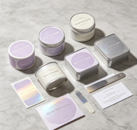 Étiquettes autocollantes personnalisées imperméables et résistantes aux taches pour produits de soins personnels