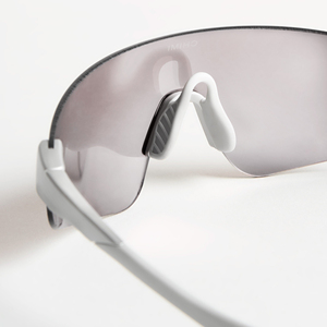 Imanba Oversized Wrap Sports Sun Glasses Fashion One Piece Futuristic Custom Logo <b>Rimless</b> UV400 Lenses Women Men 2025 - Product Image 3