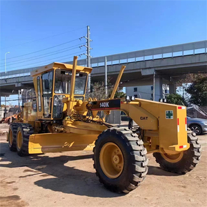 รถเกรดเดอร์ Cat 140K ปี 2022 มือสอง น้ำหนัก 15 ตัน พร้อมห้องโดยสารติดแอร์  บล็อกดันดิน ปีกขูดน้ำแข็ง สำหรับงานเหมืองและถนน ส่งออก - Product Image 3