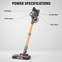 Aspirateur pour poils d'animaux, léger (0,8 kg), avec super aspiration, filtre HEPA lavable, accepte les certificats OME/ODE, CE/FCC
