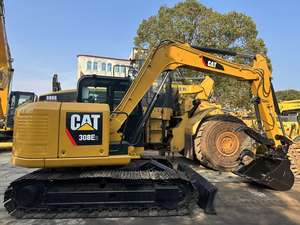 Mini-excavatrice hydraulique CAT 308E2, livraison gratuite, prix bas, excavatrice d'occasion, nouveau modèle, chenille agricole - Product Image 5