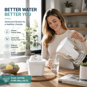 Cartucho de Filtro Purificador de Agua Universal para el Hogar, Repuesto para Sistema de Filtración de Agua Potable - Product Image 1