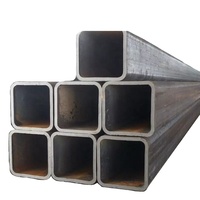 Tube rectangulaire soudé en acier au carbone aux dimensions uniformes pour la fabrication de machines et les commandes d'ingénierie