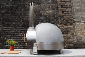 Venta caliente <span class=keywords><strong>Gozney</strong></span> Dome Gas Pizza Horno al aire libre de cerámica Tandoor para el hogar y el hotel Instalación independiente - Product Image 3