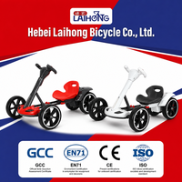 Kart électrique pliable pour enfants, sans installation, quatre roues, avec siège, portable, voiture jouet pour enfants
