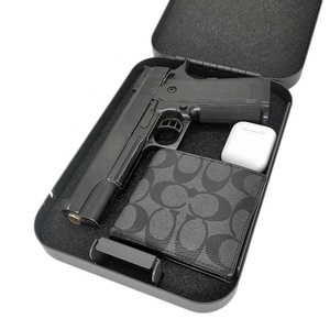Car Lock Box Hot Sale Hidden Storage Safe Car Lock Box For Truck Cheap Modern Safety Box For Home Car Company Office