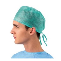 Machine automatique de fabrication de bonnets bouffants jetables, scellage par ultrasons, 280 pièces/min, marque Deheng, filet à cheveux élastique non tissé, couvre-chef