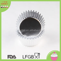 Doublures de Cupcake en feuille d'aluminium or, 10000 pièces, 25x20mm, pour cookies au chocolat, cercueil, bon marché, 1 pièce