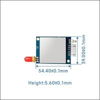 G-NiceRF SV651 - Módulo de Malla RF Industrial de 433MHz, 3km, 500mW, RS485, UART, Receptor y Transmisor