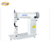 Machine à coudre de haute qualité Yinsheng YS-810810 à aiguille simple de type colonne, une machine à coudre pour la couture de chaussures