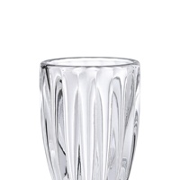 Verre à shot transparent de 30 ml - Verre à liqueur texturé blanc brillant pour la décoration des boissons à la maison, au bar, à l'hôtel, au restaurant