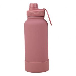 Botella de agua magnética de doble pared de 32oz de acero inoxidable 18/8 más Popular con tapa de soporte para teléfono móvil termos de vacío - Product Image 4
