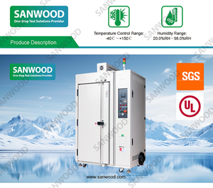 Программируемая промышленная высокотемпературная печь 585 л для лабораторных испытаний на термоостарение и сушки - Product Image 2